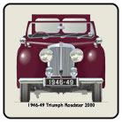 Triumph Roadster 2000 1946-49 Coaster 3